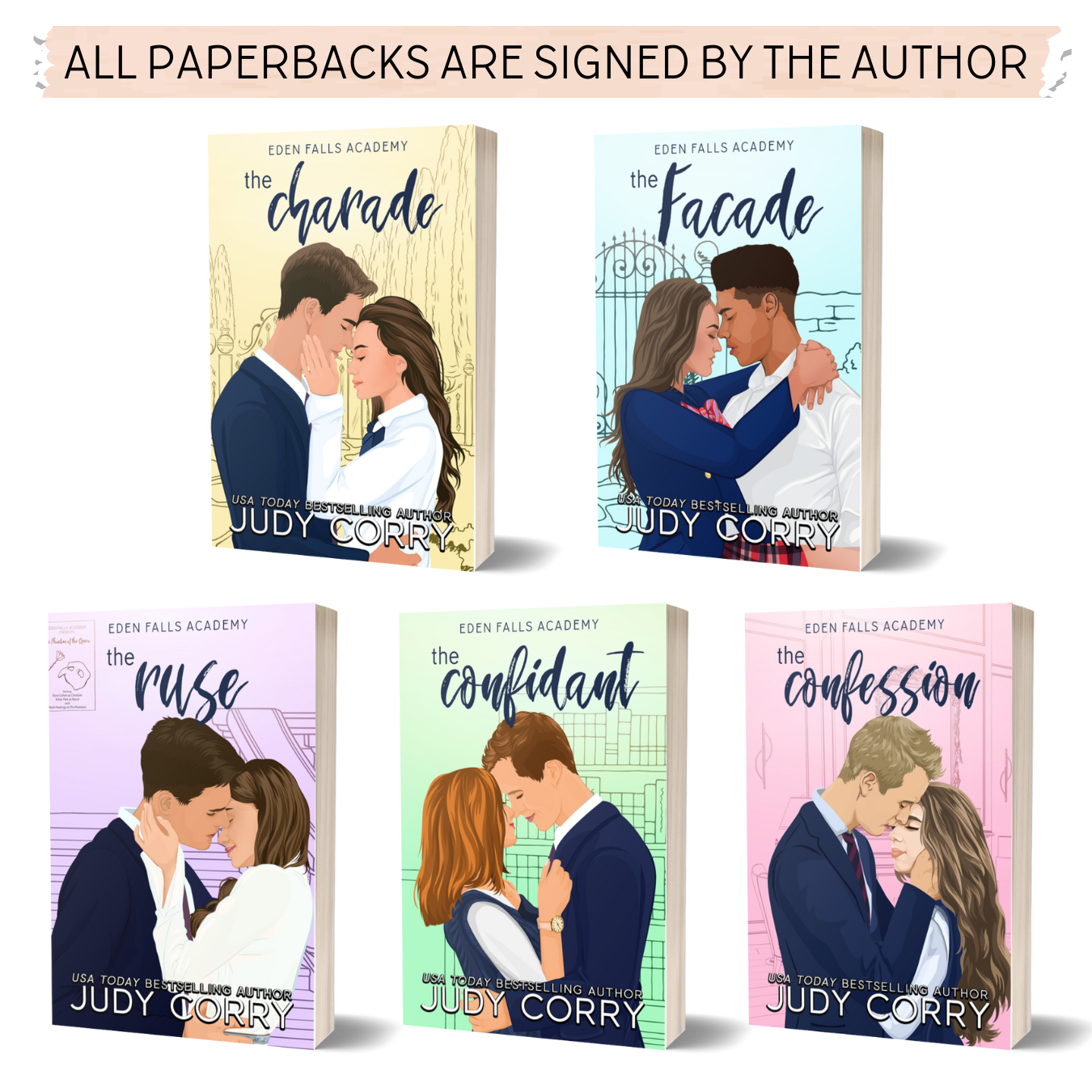 Eden Falls Academy Series – Author Judy Corry - Main Image